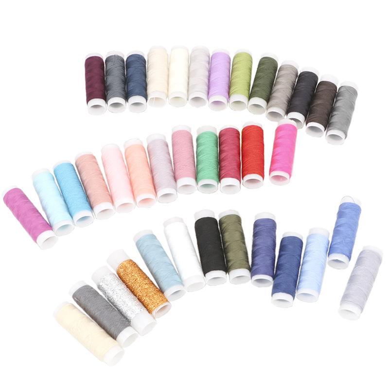 Sewing Thread 39 Colors Sewing Industrial Machine and Hand Stitching Cotton Sewing Thread