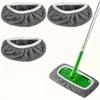 3 Piece Reusable Green/white/gray Mop Cloth Suitable for Sweeping Mops Dry and Wet Dual-use Multi Surface Floor Cleaning