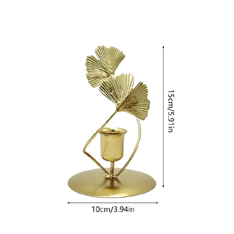 Wrought Iron Pillar Candle Holder Candlestick Metal Candle Holder Candelabrate