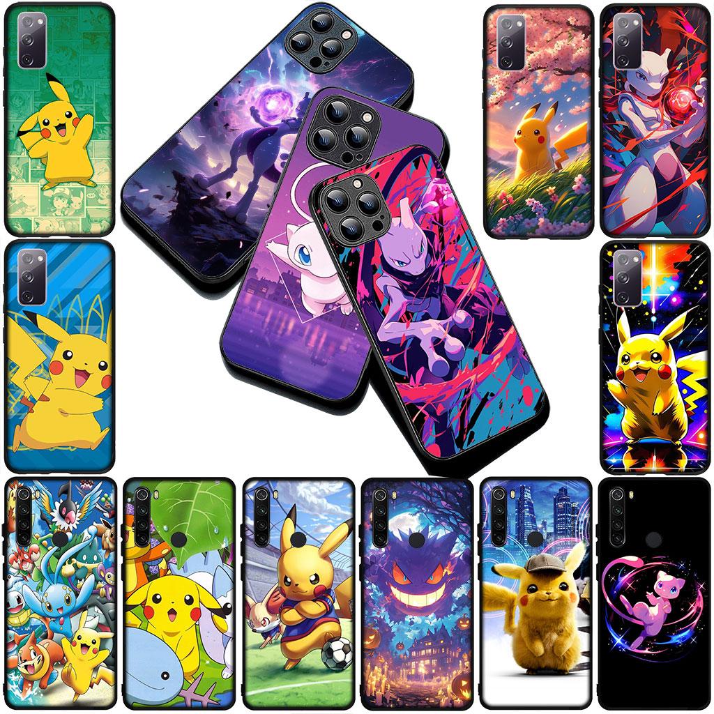 Phone Cover for Xiaomi Redmi Note 14 13 Pro Plus ProPlus 14C A4 13C Pro+ 5G Casing Case Mewtwo P-Pokemons Mew two P-Pikachus