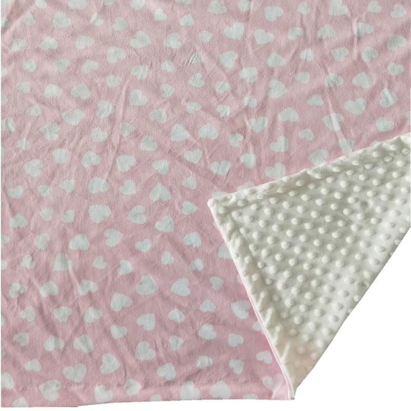 Soft Double-Layer Baby Blanket A-Grade Digital Print Cotton Feel Toddler Comfort Infants 1-3 Years