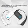 Wireless Bluetooth 5.4 Earphone 180° Rotation Ear Hook HIFI Stereo With MIC HD Call Open Single Ear Headset For Game Music Sport