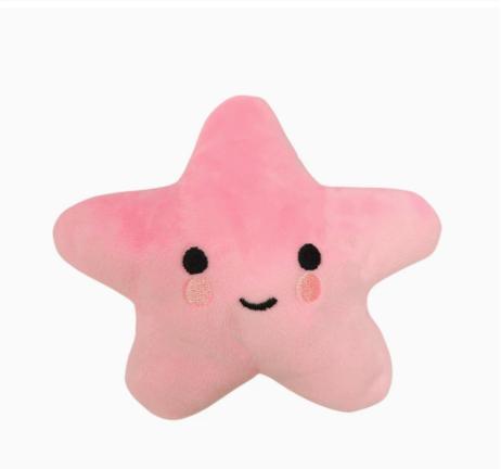 

and dog universal chewable pet toy supplies plush five-pointed star One Size