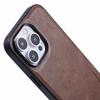 Bojue-3 Series For iPhone 16 Pro Case Leather Coated PC+TPU Anti-Scratch Protective Cover