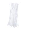 100pcs Cable Ties 250lbs Tensile Strength Extra Long Heavy Duty Nylon Ties for Indoor Outdoor White