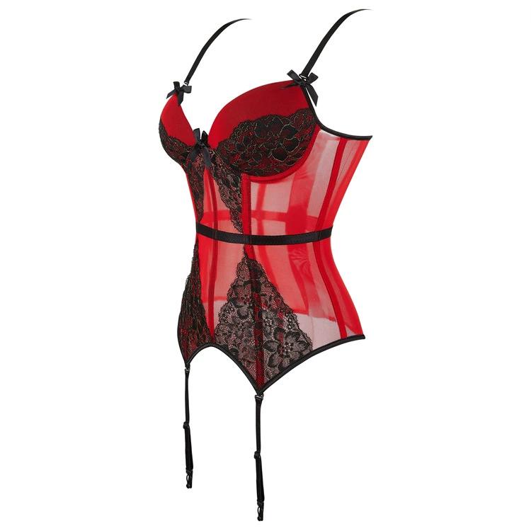 JYL TS Summer Mesh Suspender Breathable and Sexy for Women