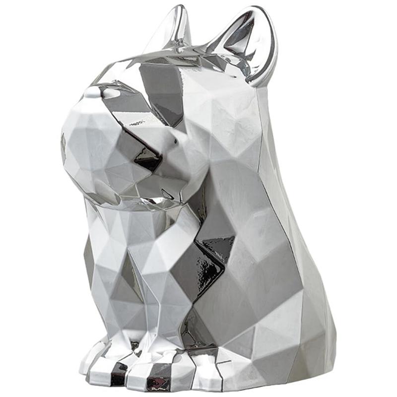 AEE2-Tissue Box Cover French Bulldog Shaped Facial Tissue Dispenser Paper Cover For Bathroom Living Room