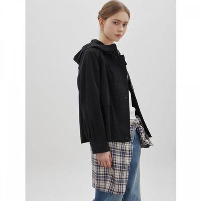 Cc Collect Volume Shirring Hooded Jumper  C261msj001 