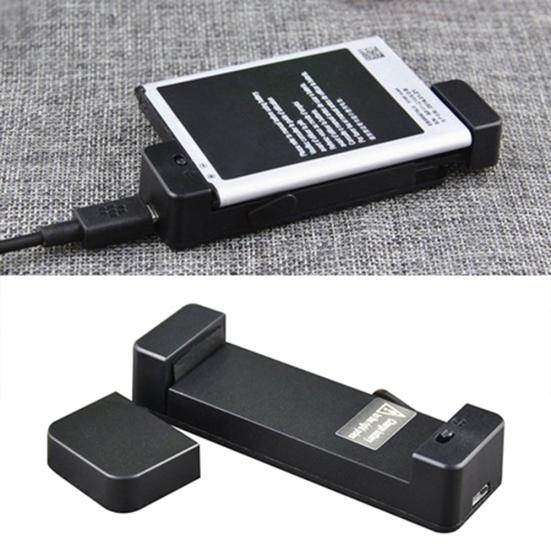 Universal External Battery Dock LED Indicator Charger Charging for Samsung S5