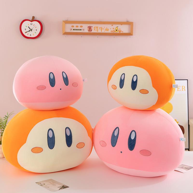 Japanese Kirby doll bag pendant cute star Kirby Wadodi down cotton throw pillow soft big dumpling