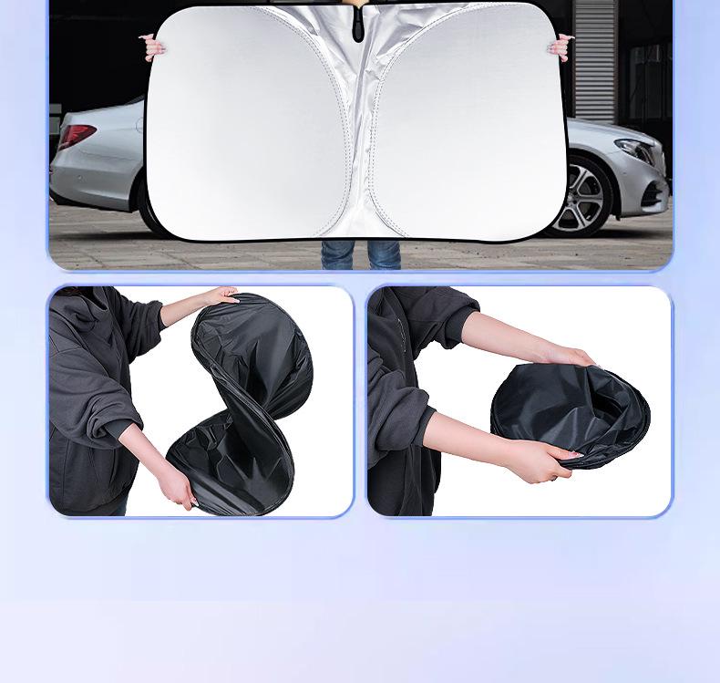 Geely Car Sunshade Umbrella for Heat Insulation and Sun Protection (Xingrui, Xingyue, LS Boyue, Emgrand GS, Binyue, Borui, Binrui)