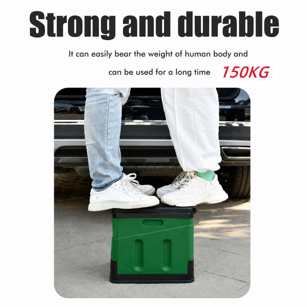 With Cover Portable Toilet Supports 150kg Camping Toilet Durable Folding Toilet  Car Travel