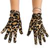 Animal Print Unisex Gloves Soft Polyester Textiles Comfort For Outdoor Activity Family Trip Daily Errands