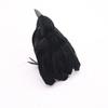 1Pcs Simulated Black Feather Crow Halloween Decoration for Home Halloween Party Haunted House Ornament Prop Party Supplies