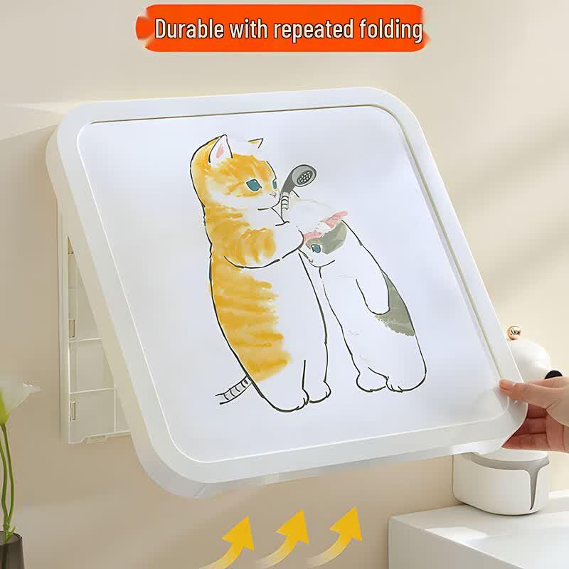 Waterproof Foldable Wall-Mounted Bathroom Storage Box