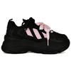 adidas Originals OZGAIA Urban Chic Style schlägt zurück Niedrige Chunky Sneaker Unisex Schwarz Rosa JQ4110(Team1664-)
