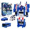 New ABS Carbot Transforming Robot To Car Toys Action Figures Multiple Modes Transformation Car Toy for Child Gift
