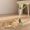 Retractable Cat Hanging Swing Toy Automatic Lifting Self-Entertainment Toy  Indoor Use