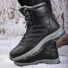 Men Winter Snow Boots Outdoor Male Plush Shoes Thick Sole Sneakers Botines Tenis Keep Warm Fashion Ankle Boots Size 39-48