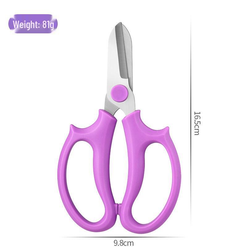 Stainless Steel Florist Pruning Shears: Rose, Tree Branch & Flower Scissors, Multifunctional Garden Tools