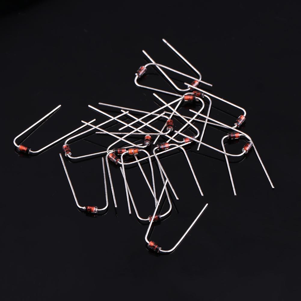 200pcs 10Values Zener Diode Assortment Electronic Kit 1N4738~1N4748 With Storage Box