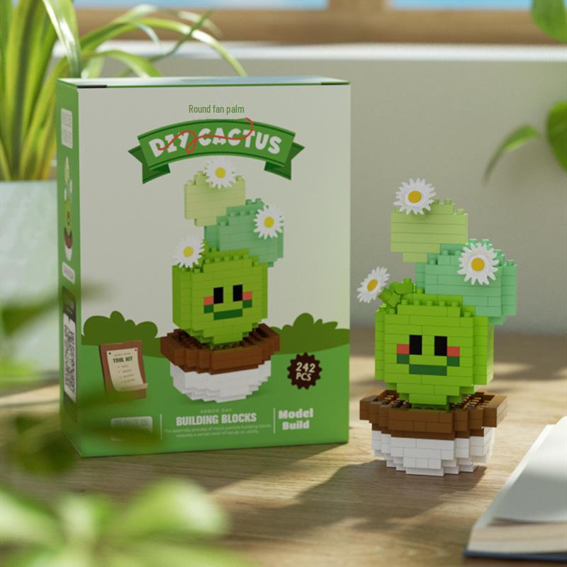 Hibiskusblüten-Bausteine – kompatibel mit Lego, lustiges Zusammenbauspielzeug für Kinder, ideal für den Valentinstag