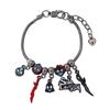 Solo Leveling Cartoon Character Alloy Bracelet With Electroplated Finish For Gift And Anniversary