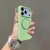 Coque Magnétique en Silicone Liquide Doux Pour Magsafe Chargement Sans Fil Pour iPhone 17 16 15 14 13 12 11 Pro Max Plus Couleur Bonbon