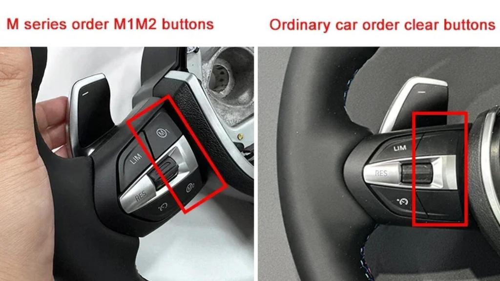 Innenleder E Sport Lenkrad Für BMW E90 E91 E92 E93 E70 E71 E72 E53 E89 E84 E81 E87 E82 E88 Lenkrad