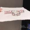 Jewelry Butterfly Bow Ring Set With Rhinestones For Women Fashion Accessories