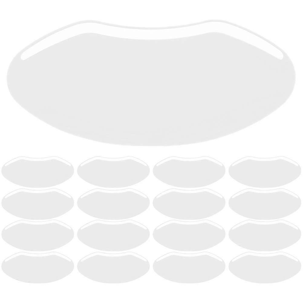25 Disposable PVC Eye Covers for Hair Salon - Durable Face Protectors for Styling & Barber Use
