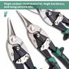 10 Inch Industrial Tin Snips, Cuts Stainless Steel Sheet Metal, Galvanized Iron with Compound Leverage for Heavy Duty Work