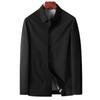 Spring and Autumn Lapel Shirt Version Seamless Pressing Young and Middle-aged Light Luxury Business Leisure Thin Jacket