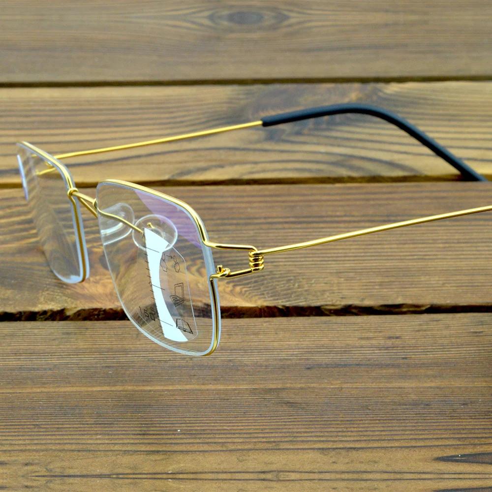 Clara Vida Progressive Reading Glasses Men Women Multifocal Presbyopic Glasses Optical Frame Eyewear +0.75 to +4