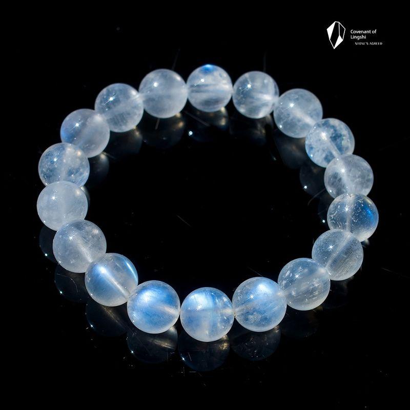 

Лингши о Натуральном Кристальном Креме для Тела Женский Лунный Камень Semi-permeable body-cream Moonlight approx. 11mm