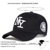 Men Letter NY Side NEW YORK Embroidered Baseball Cap Outdoor Adjustable Sunscreen Leisure Hat Spring Autumn Travel Tourism Beach Vacation