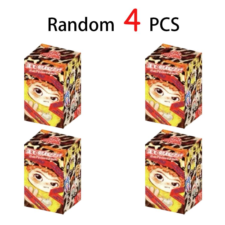 Wakuku Fuzzy Trend Fun Party Series Blind Box Kawaii Collectible Figure Toy Kid Surprise Christmas Collection And Birthday Gifts