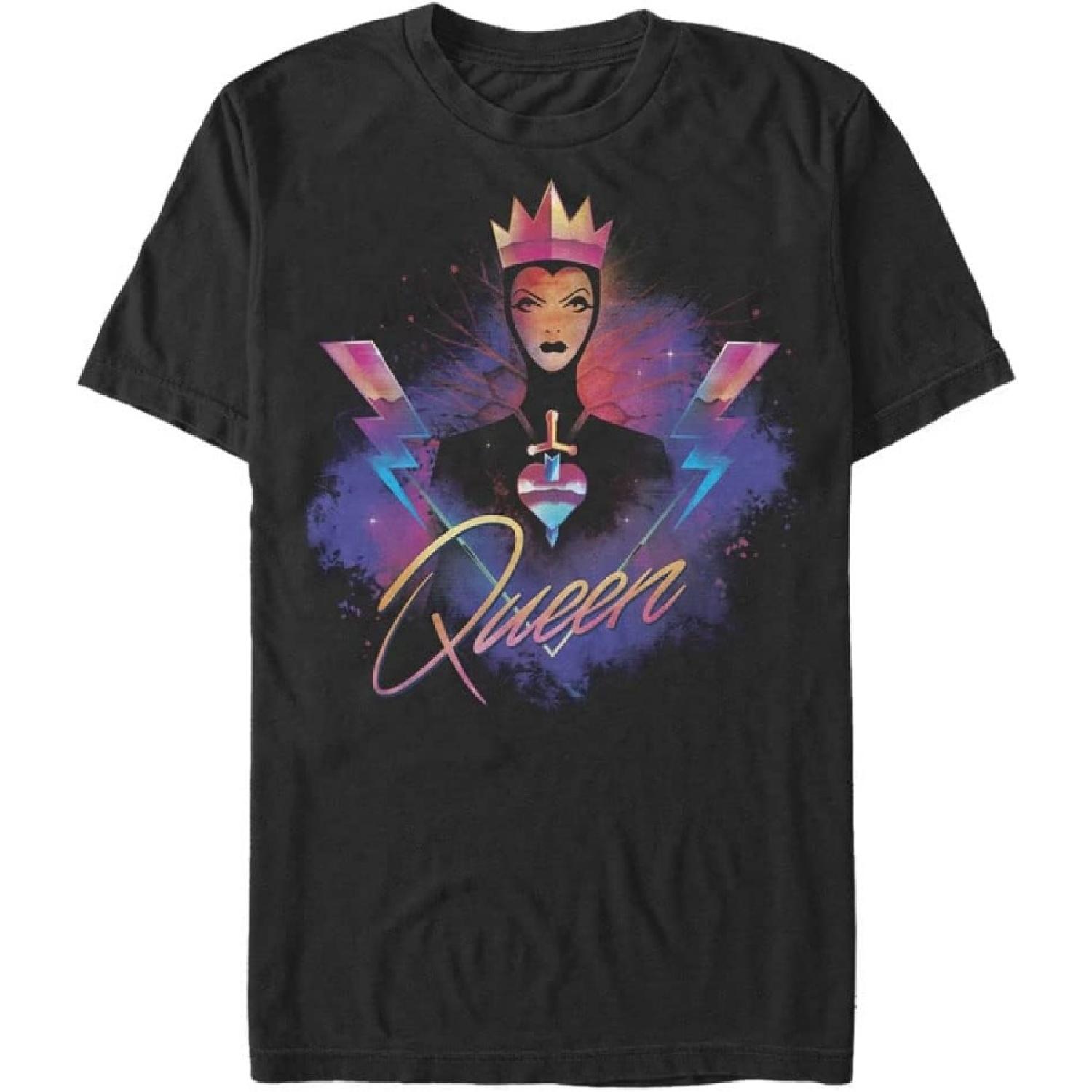 

Disney Mens Evil Queen RockT-Shirt XXXXXL різнокольоровий