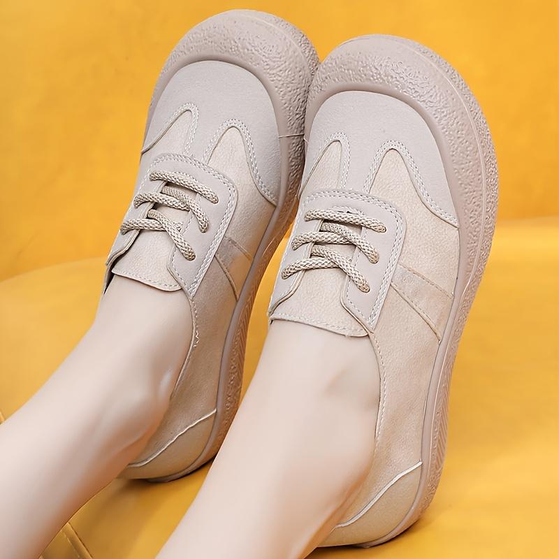Women's 2025 Spring/Fall New Arrival Casual Flat Mommy Shoes Stylish, Versatile, Lightweight German-Style Training Shoes
