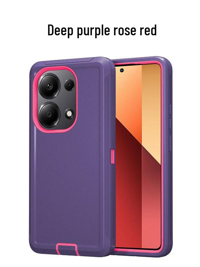 Redmi Note 13 Pro & POCO M6 Pro Anti-Drop Full-Coverage Protective Phone Case
