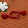 1/2Set 2Pcs Aluminum Alloy Universal Car Window Handle Winder Riser Replacement Red Blue Silver Black Color