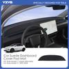For Tesla Model Y Juniper Model Y L 2026 2025 Dashboard Cover Pad Suede Sunshade Protector Anti-UV Mat Non-slip Pads Accessories