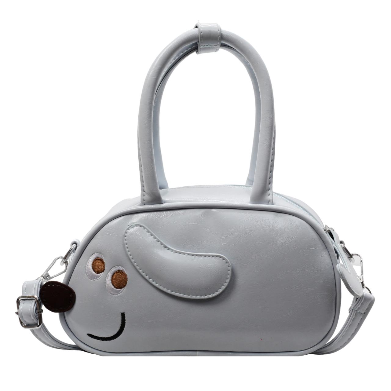 

Cartoon Mini Handbags For Women Shopping Shoulder Cross Body Bags Casual Street Small Boston Bag 2026 Designer Purses світло-синій колір
