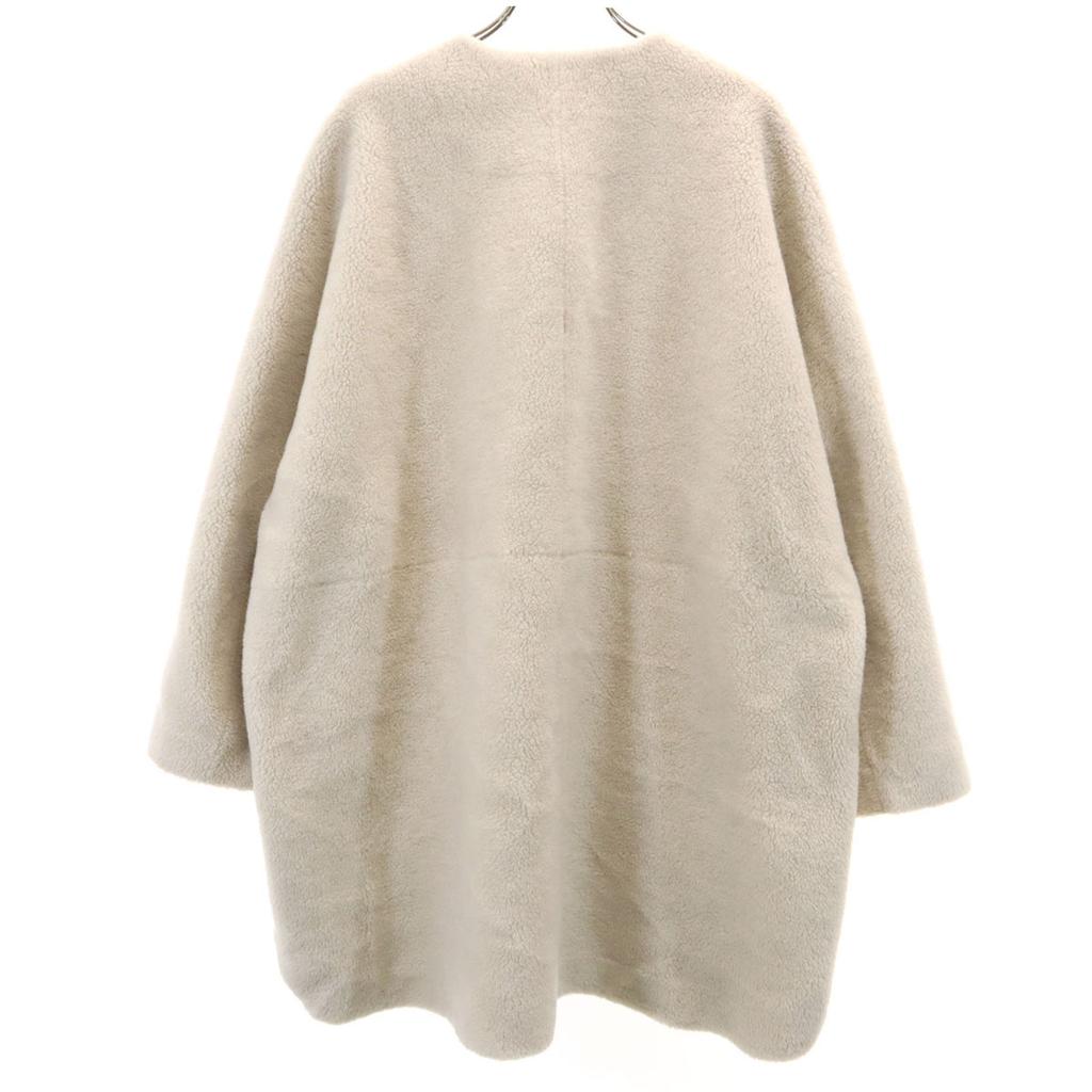 Mila Owen No color Boa coat F Ivory Women Used