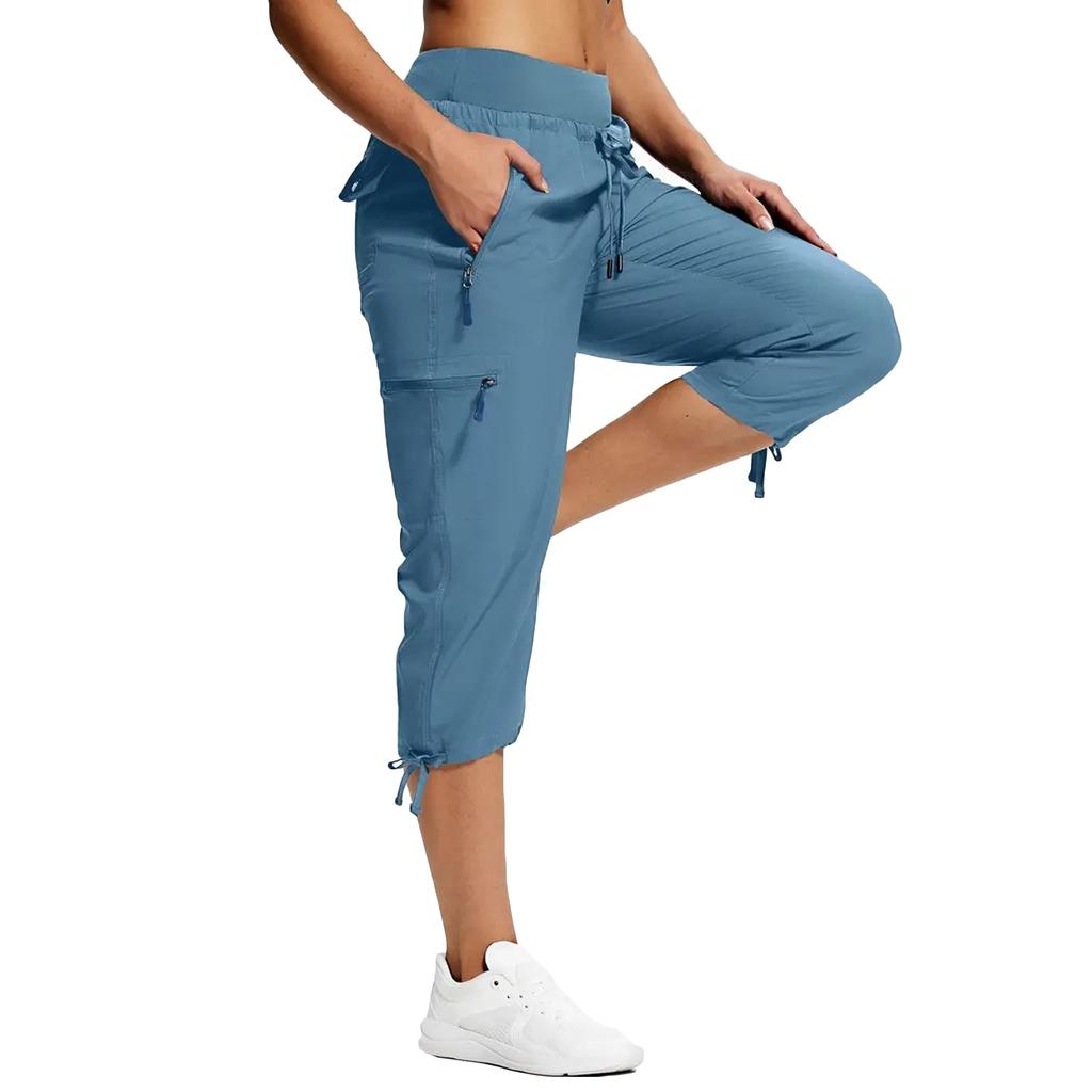 Hiking Pants For Women With Pockets Lightweight Quick Dry Cargo  Travel Pants