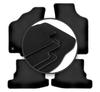 Premium Car Mats For: Volkswagen Polo III FL 6N2 Hatchback, Sedan, Classic (1999-2001)