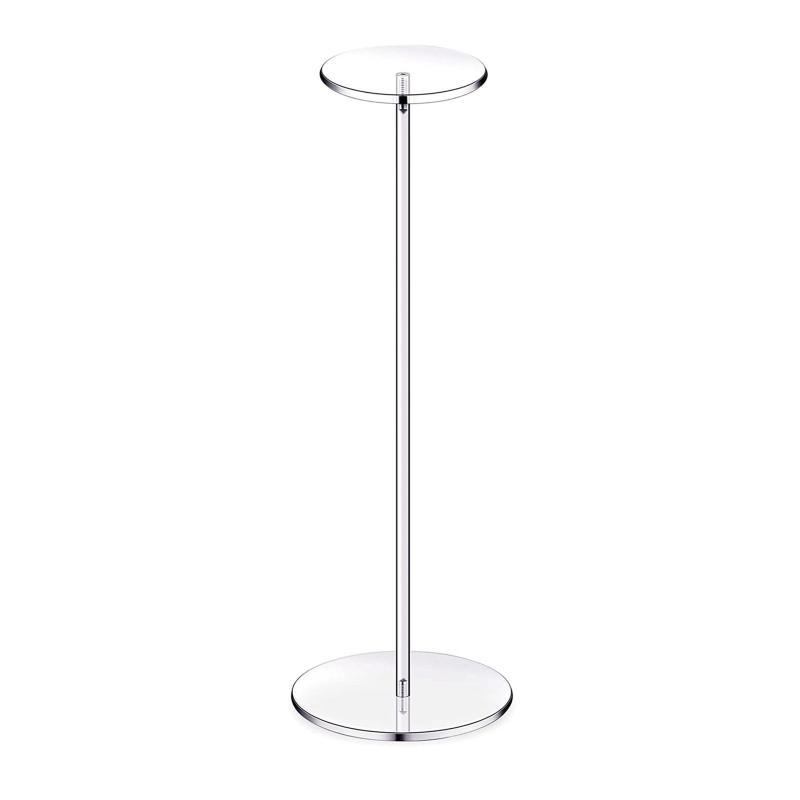 Wig Display Rack Hat Stands for Display Hat Pedestal Stand Round Barbell Pedestal Display Riser for Hat Watch Showcase