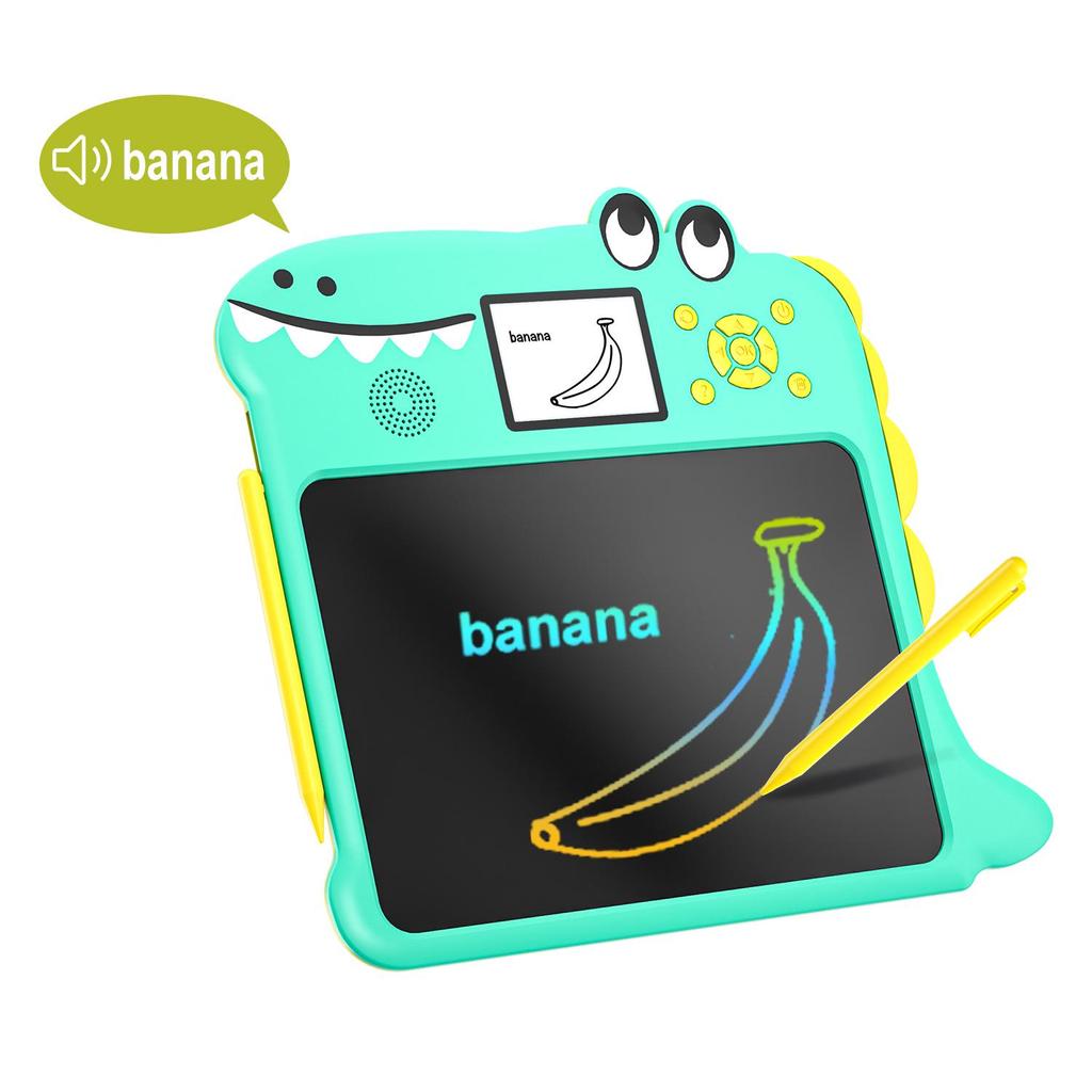 Smart Kids' LCD Writing Tablet: Pinyin & English Literacy Drawing Board for Early Learning