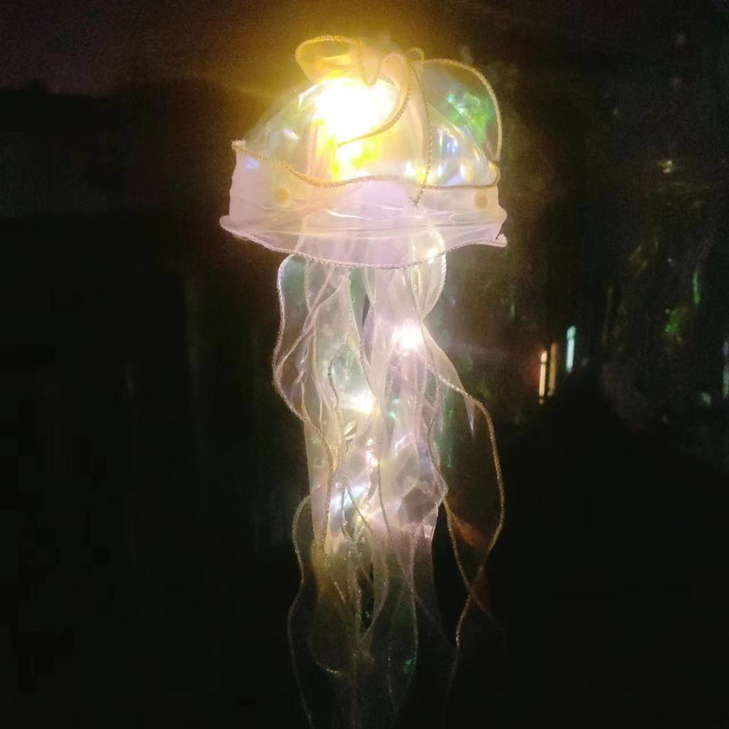 Finished jellyfish lamp ground marketing stall Internet celebrity portable lantern girl room pendant other string lights
