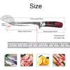Hand-Forged Steel Kitchen Knives Professional Boning Knife Fillet Knife for Fish Meat Deboning Butcher Cleaver Cooking Tools